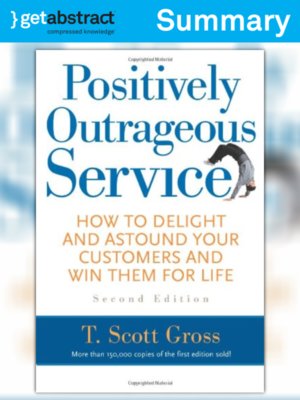 cover image of Positively Outrageous Service (Summary)
